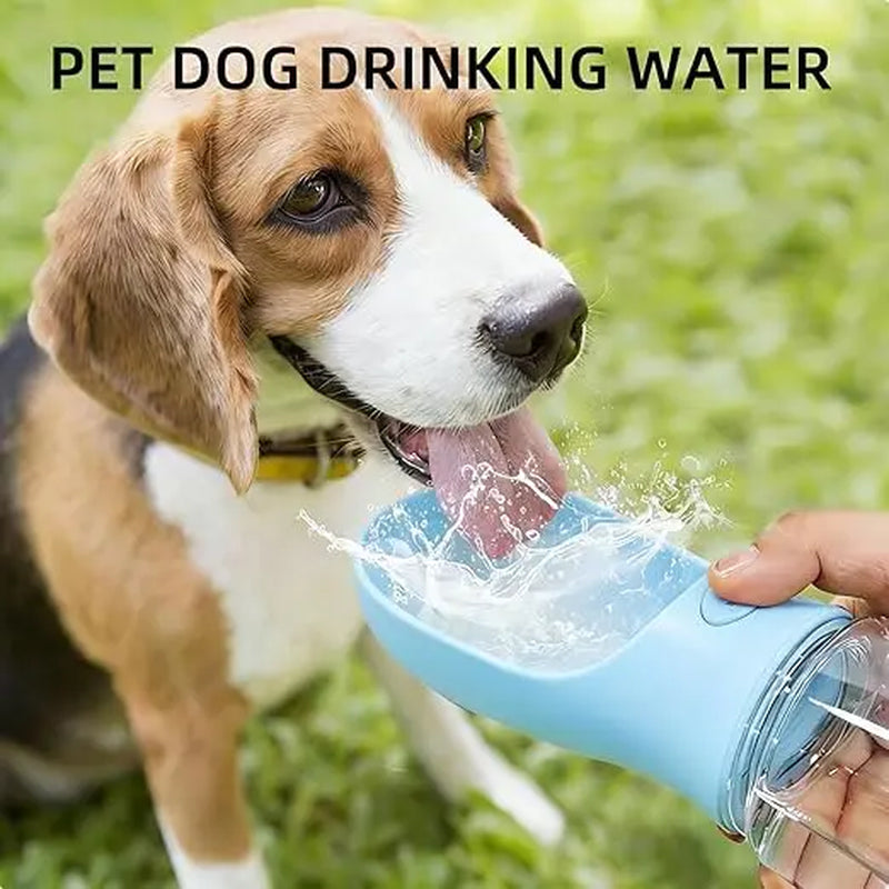 Portable Dog Water Bottle with Food Container and Travel Bowl - Essential Pet Dispenser for Walking and Hiking